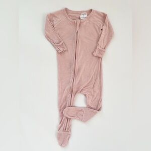 BOODY Bamboo Pink One Piece Footies Sleepwear